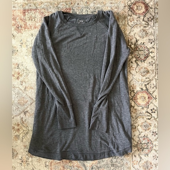 Tek Gear Charcoal Long Sleeve Top - Picture 1 of 4